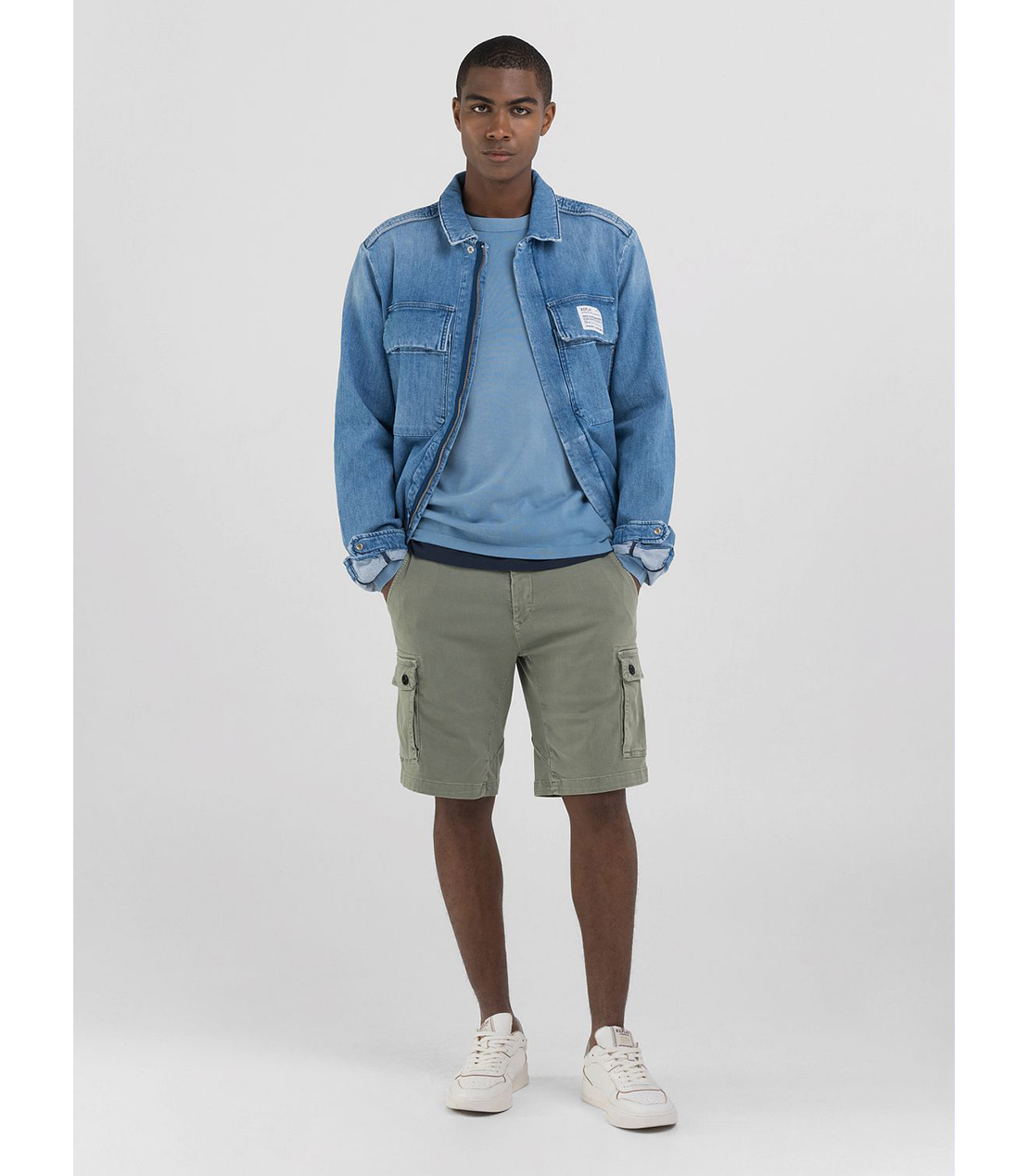 トリートメントコットンプルオーバー 詳細画像 ライトブルー 3